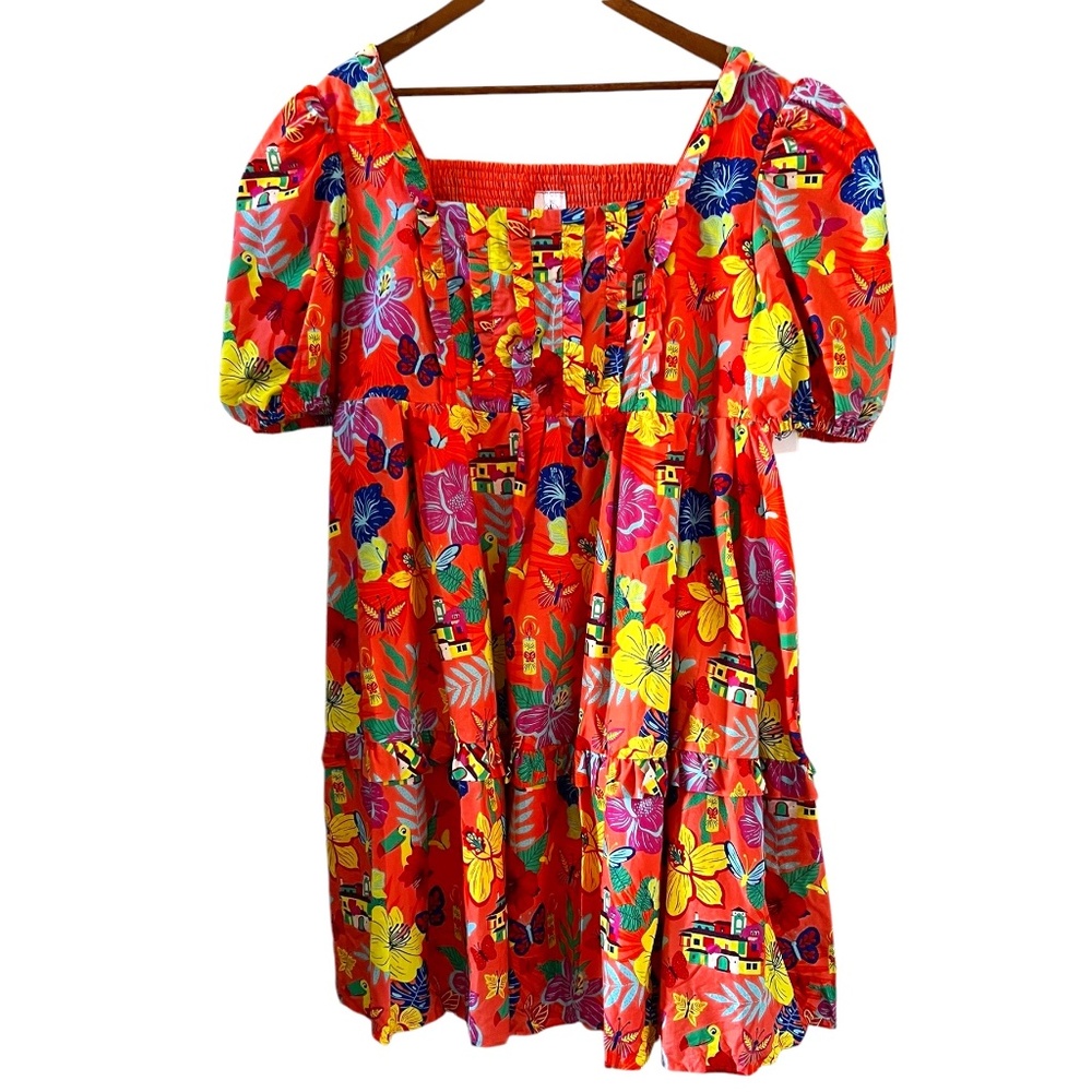 NWT Disney Casita Red Floral Dress